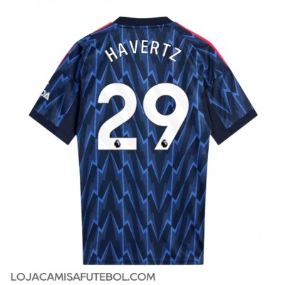 Camisa de Futebol Arsenal Kai Havertz #29 Equipamento Secundário 2025-26 Manga Curta Camisa de Futebol Arsenal Kai Havertz #29 Equipamento Secundário 2025-26 Manga Curta